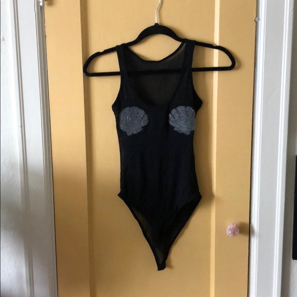 Mesh Dark Mermaid Bodysuit